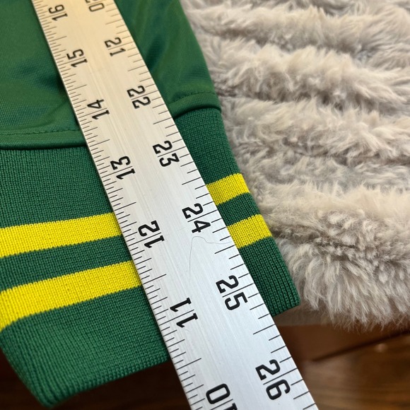 NWT Mitchell & Ness MLS Portland Timbers Track Jacket Green Yellow Zip Men's M - Picture 10 of 14